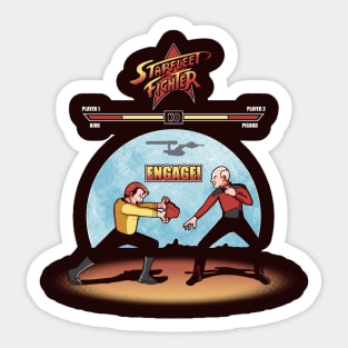 Starfleet Fighter Sticker